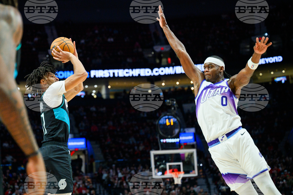 Jazz Trail Blazers Basketball