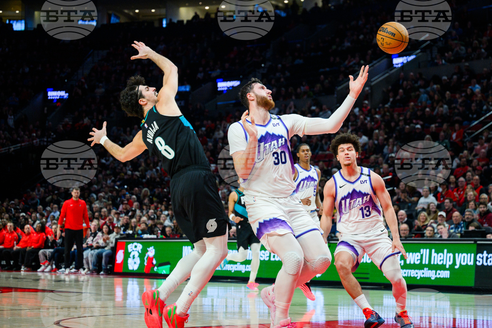 Jazz Trail Blazers Basketball