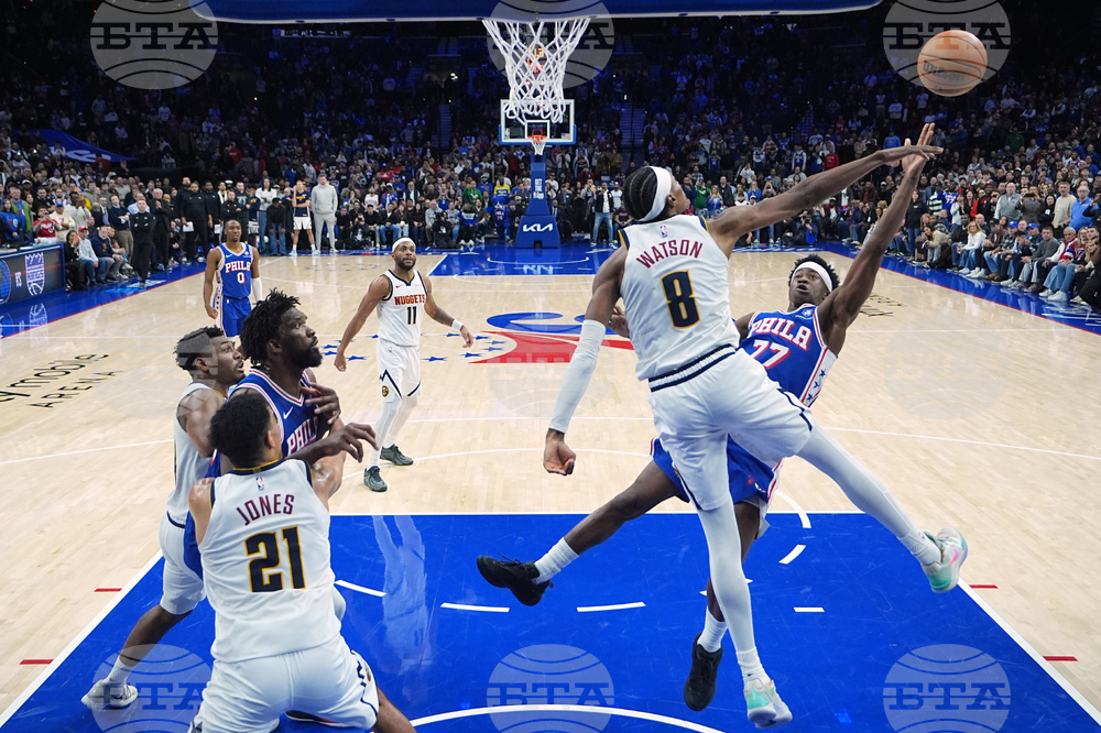 Nuggets 76ers Basketball