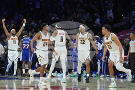 Nuggets 76ers Basketball