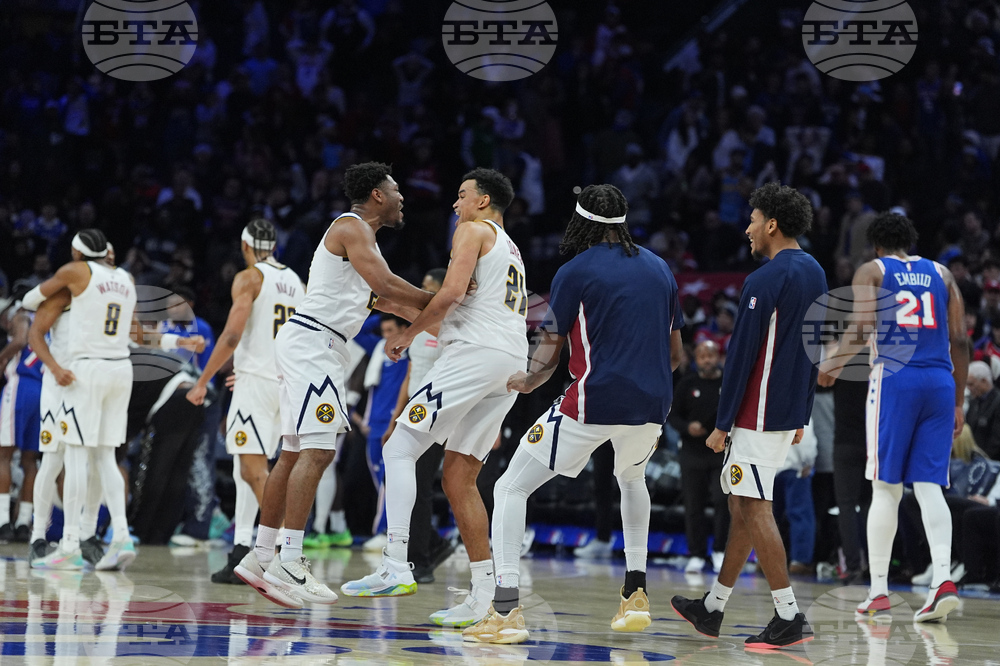 Nuggets 76ers Basketball