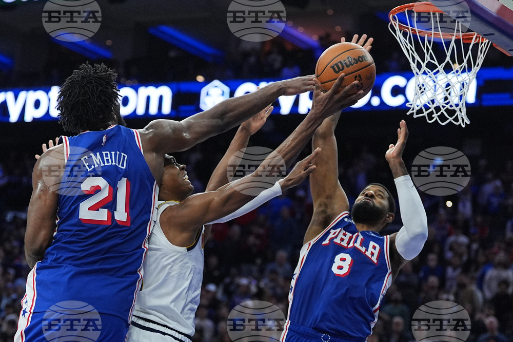 Nuggets 76ers Basketball