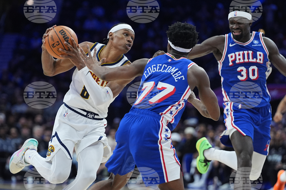 Nuggets 76ers Basketball