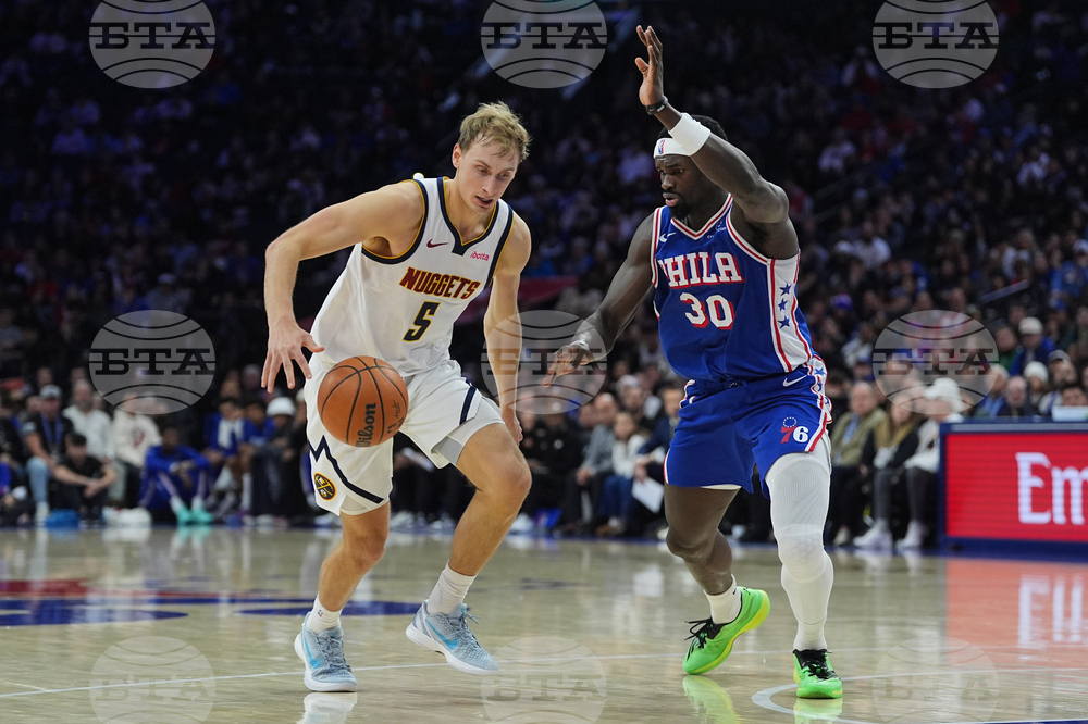 Nuggets 76ers Basketball