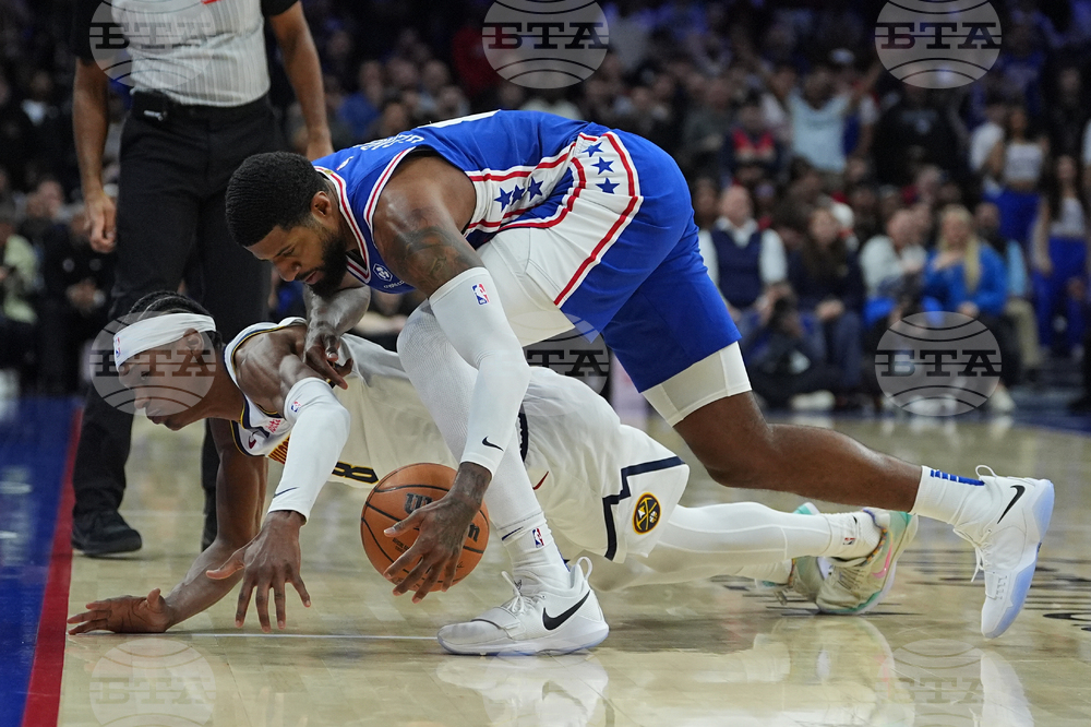 Nuggets 76ers Basketball