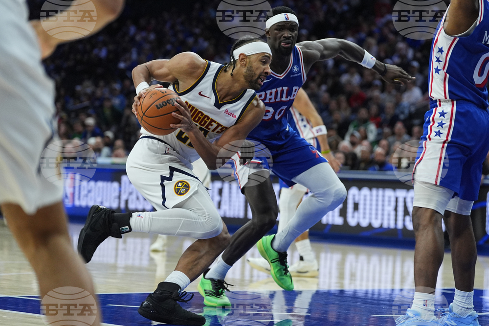 Nuggets 76ers Basketball