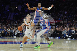 Nuggets 76ers Basketball