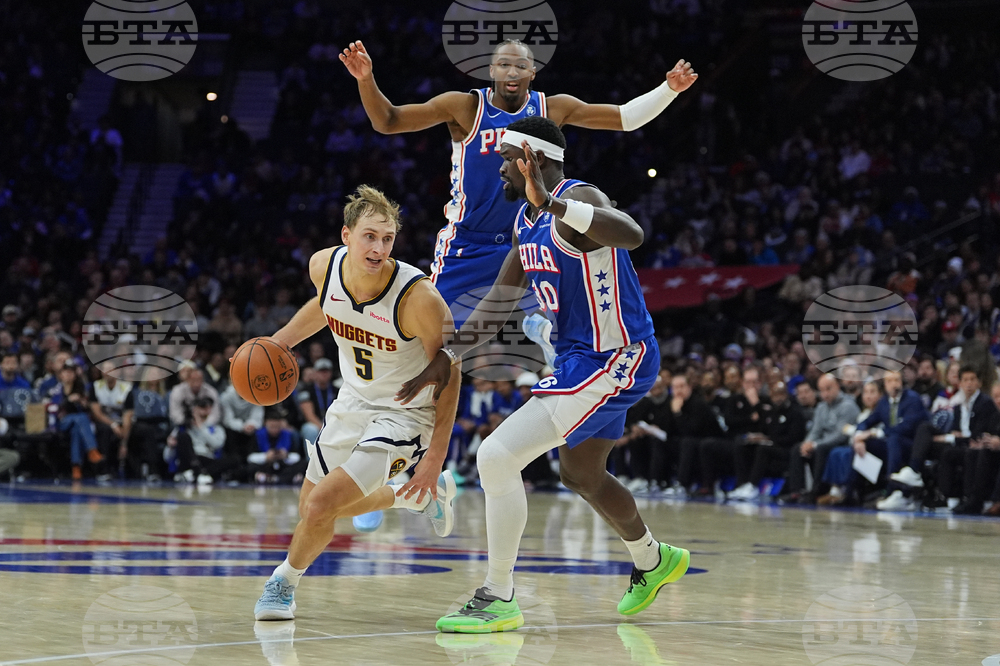 Nuggets 76ers Basketball