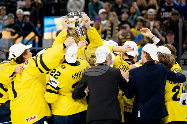 World-Juniors Sweden-Czechia Hockey