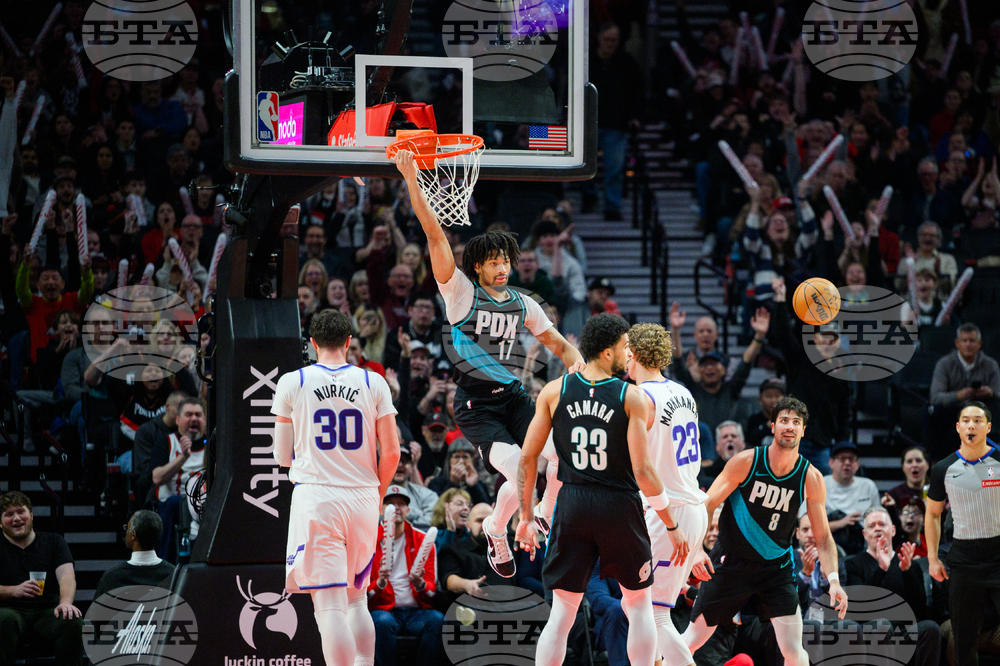 Jazz Trail Blazers Basketball