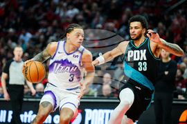 Jazz Trail Blazers Basketball