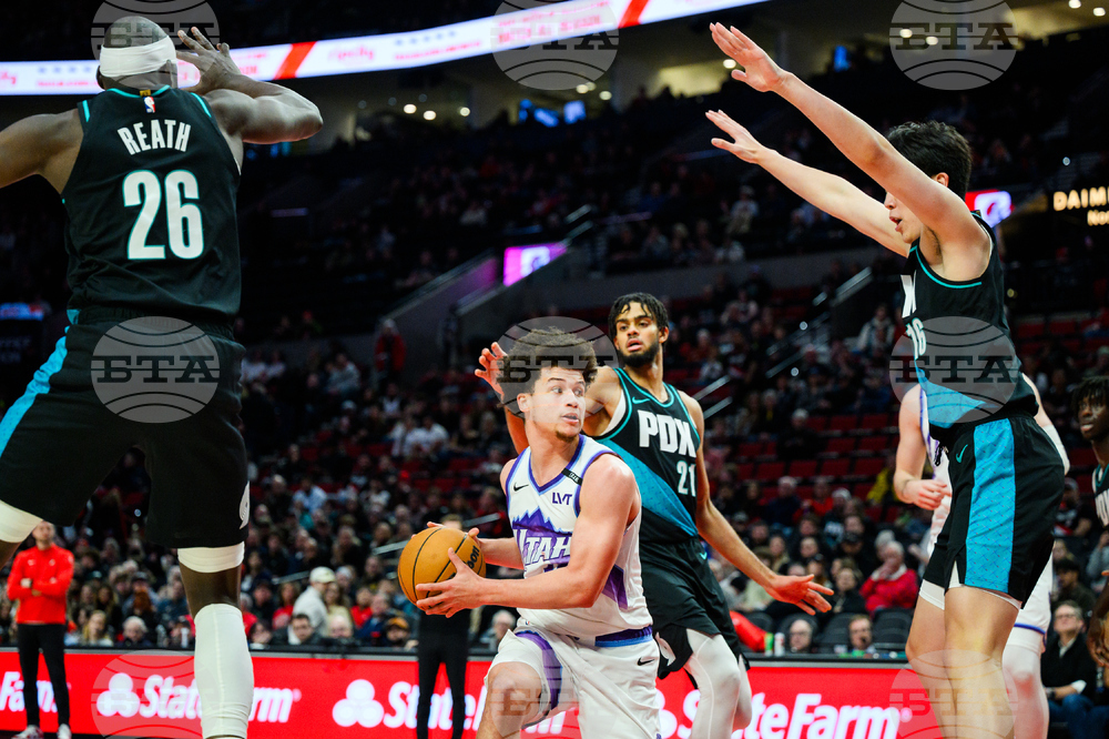 Jazz Trail Blazers Basketball