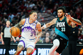 Jazz Trail Blazers Basketball