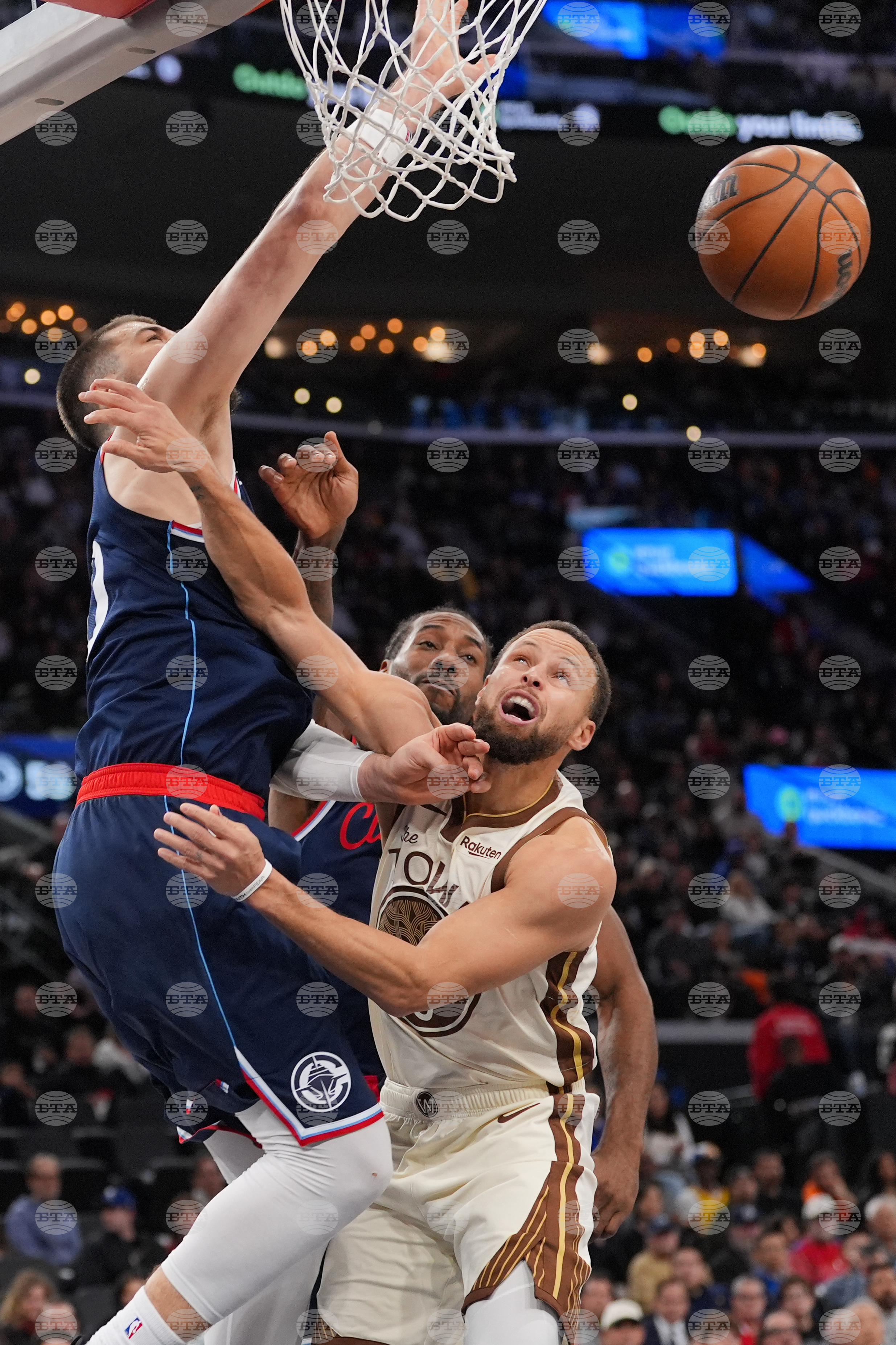 Warriors Clippers Basketball