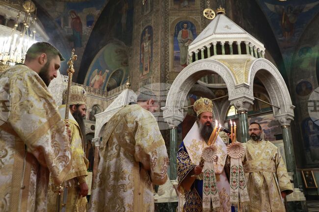 Патриаршеска катедрала „Св. Александър Невски“ - митрополит Даниил - Богоявление