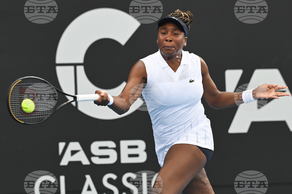 APTOPIX New Zealand Tennis