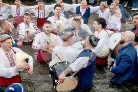 Калофер - Богоявление - мъжко хоро