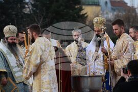 Богоявление - водосвет - митрополит Даниил