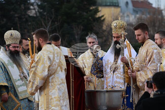 Богоявление - водосвет - митрополит Даниил