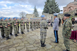 Кърджали - митрополит Николай - воински знамена - освещаване