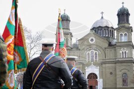 Бургас - освещаване на бойни знамена