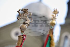 Бургас - освещаване на бойни знамена