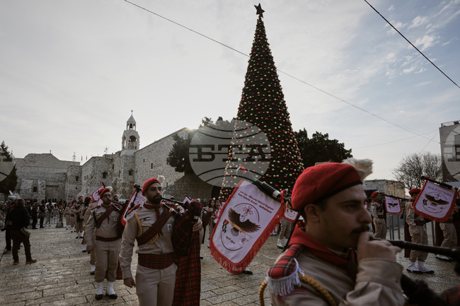 Palestinians Orthodox Christmas