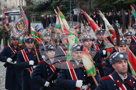 Богоявленски водосвет на бойните знамена