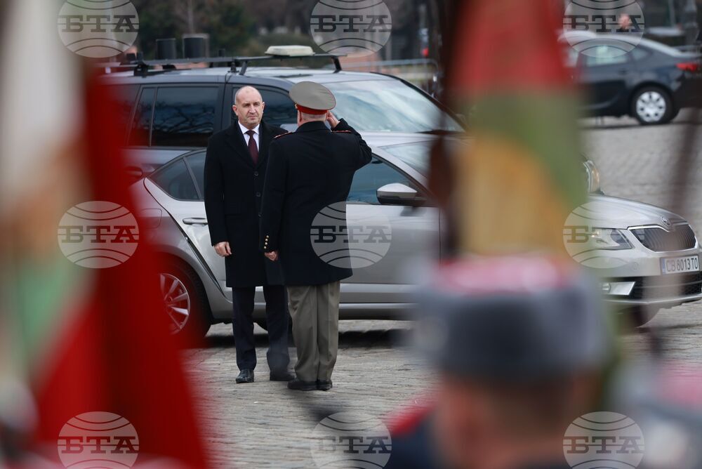Богоявленски водосвет на бойните знамена