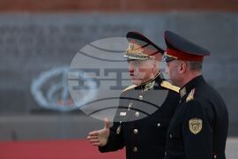 Богоявленски водосвет на бойните знамена