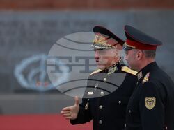 Богоявленски водосвет на бойните знамена