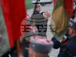 Богоявленски водосвет на бойните знамена