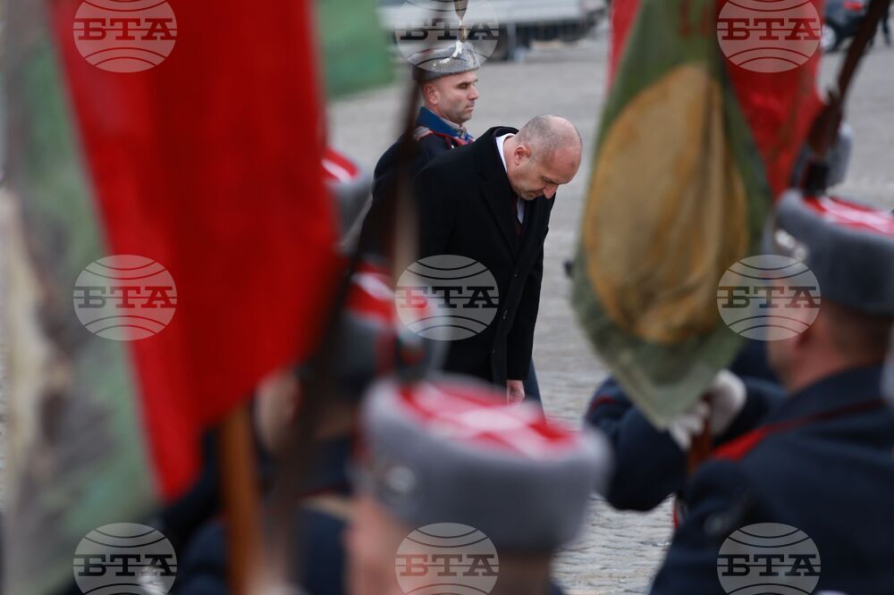 Богоявленски водосвет на бойните знамена