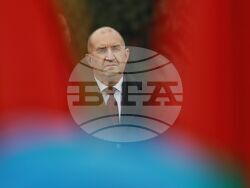 Богоявленски водосвет на бойните знамена