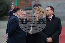 Богоявленски водосвет на бойните знамена