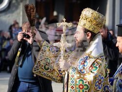 Бургас - освещаване на бойни знамена