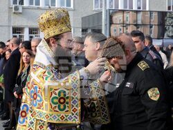Бургас - освещаване на бойни знамена