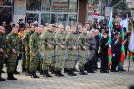 Бургас - освещаване на бойни знамена