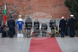 Богоявленски водосвет на бойните знамена