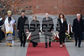 Богоявленски водосвет на бойните знамена