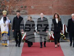 Богоявленски водосвет на бойните знамена