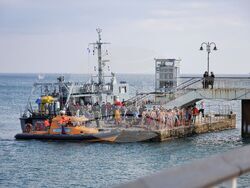 Бургас - Богоявление - спасяване на Светия кръст