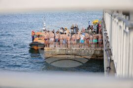 Бургас - Богоявление - спасяване на Светия кръст