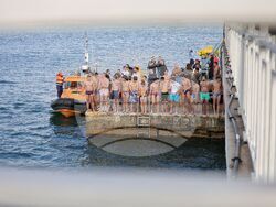 Бургас - Богоявление - спасяване на Светия кръст