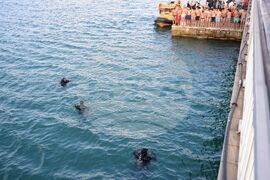 Бургас - Богоявление - спасяване на Светия кръст