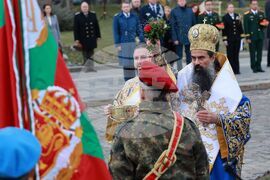 Богоявленски водосвет на бойните знамена