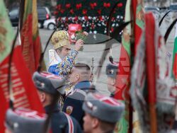 Богоявленски водосвет на бойните знамена