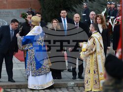 Богоявленски водосвет на бойните знамена