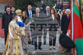 Богоявленски водосвет на бойните знамена