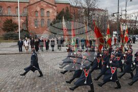Богоявленски водосвет на бойните знамена